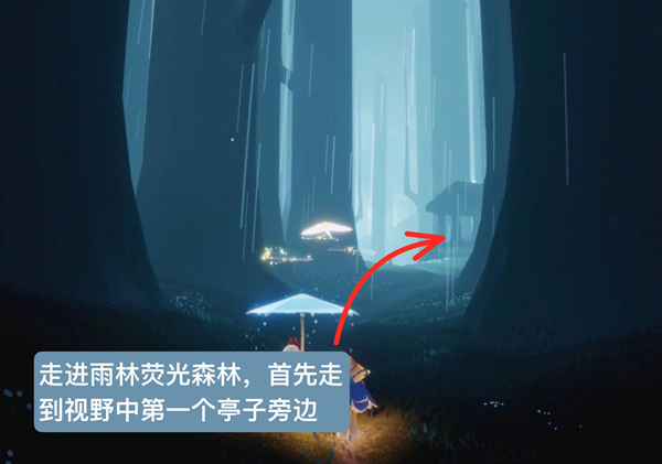 手游攻略-光遇雨林跺脚先祖在哪里？